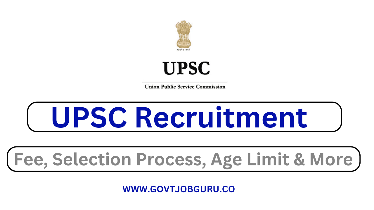 UPSC Recruitment 2024